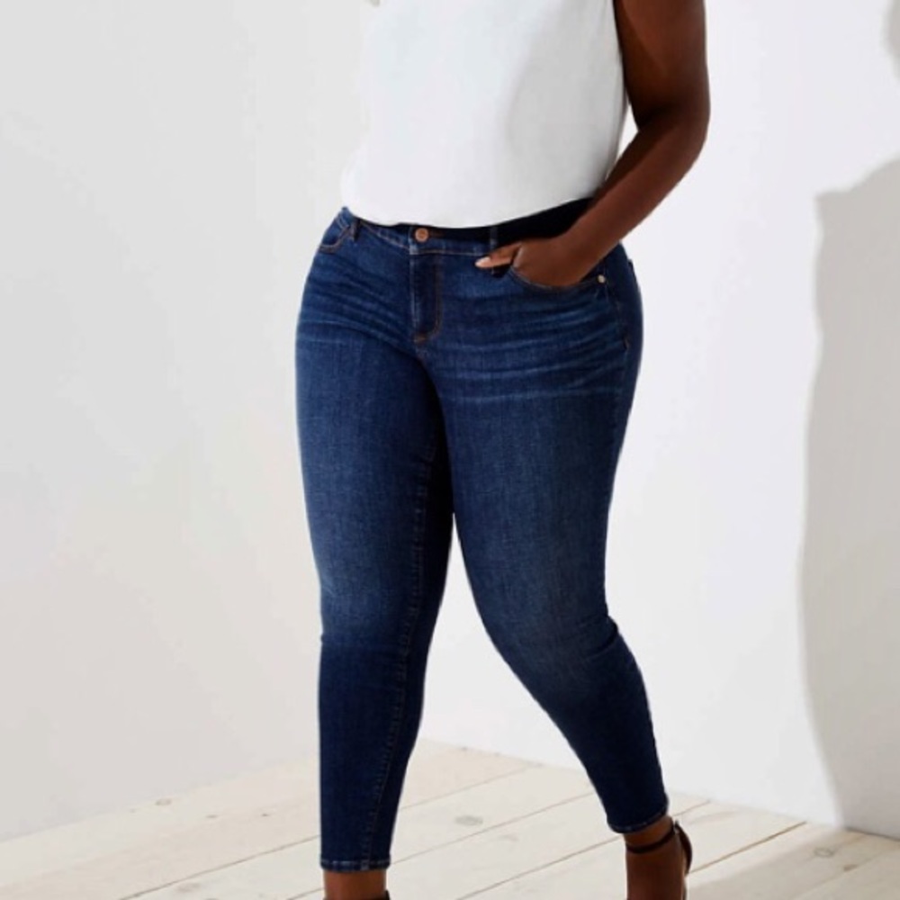 LOFT Plus skinny jeans